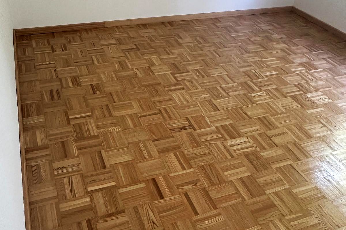 Mosaikparkett mit kreativen Mustern - präzise verlegt in Esslingen